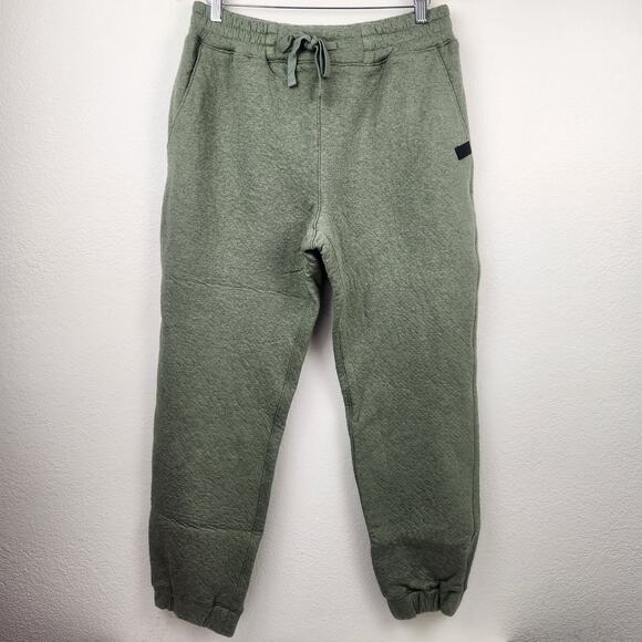 Lunya Lahgo Restore Double Faced Pant Sweatpant Jogger Humble Green Medium NWOT - Picture 1 of 10
